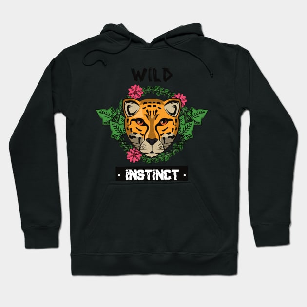 Wild Animal Print Hoodie by RubyCollection